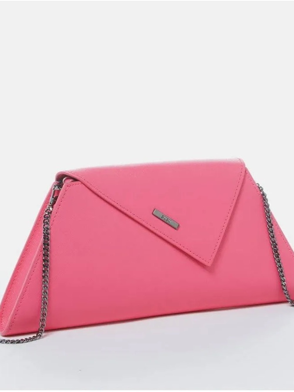 PINK SUSU Chain Strap Clutch